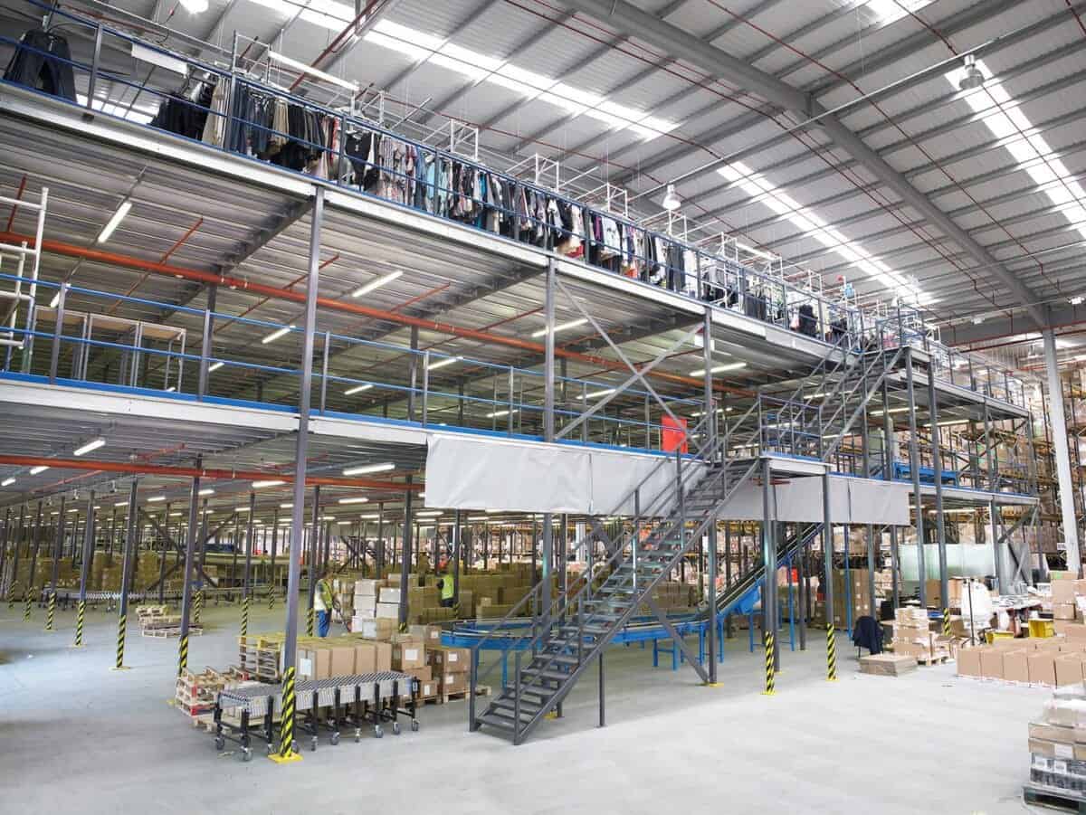 multi level mezzanine floor