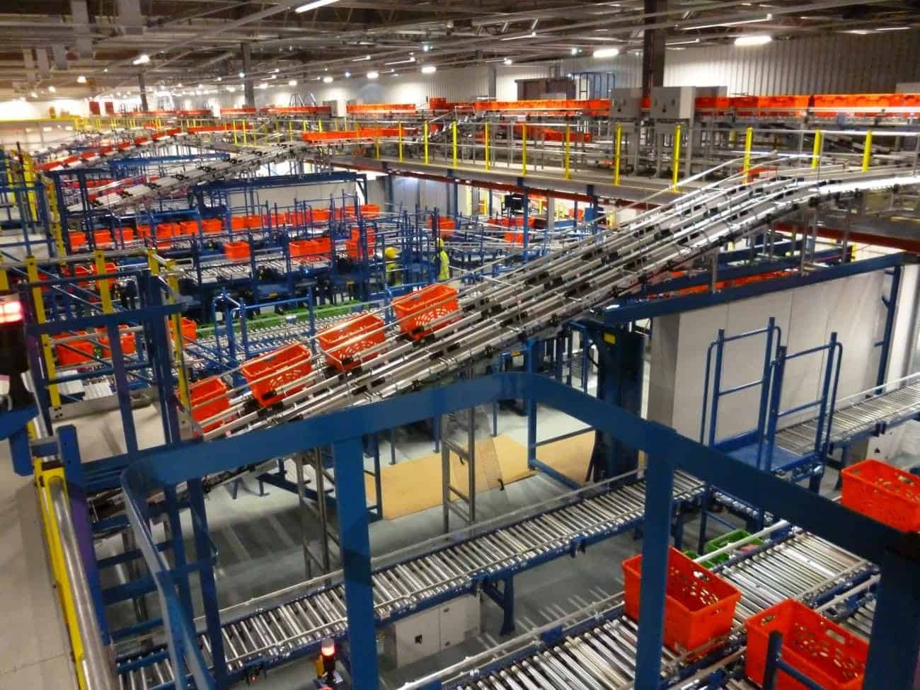 Mezzanines for smart warehouses