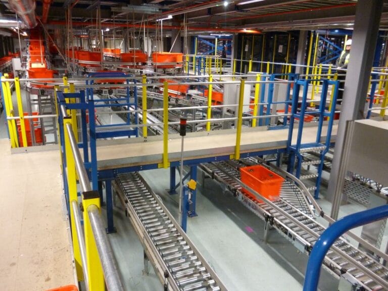 mezzanines with conveyors