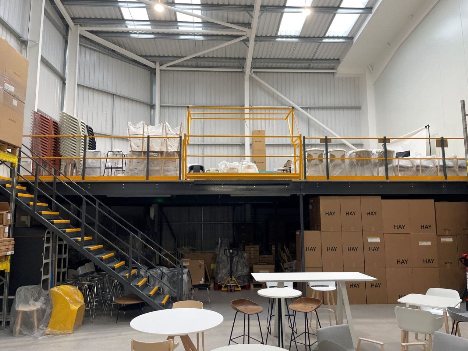 Warehouse Mezzanine Floors | Hi-Level Mezzanines