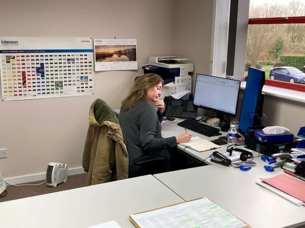 sam working