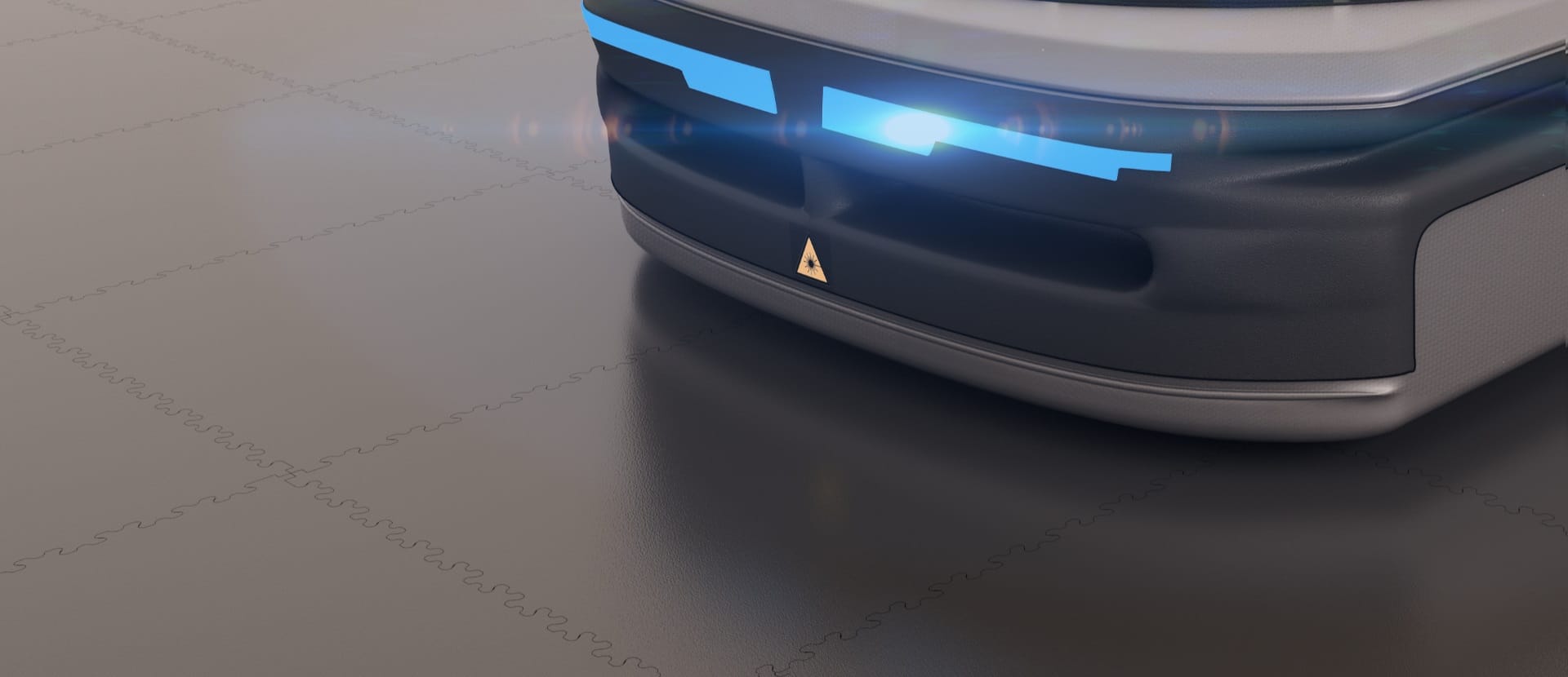 AMR robot on Hi-Tile flooring