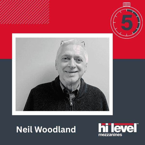 IMHX 2025 Neil Woodland attends for Hi Level Mezzanines