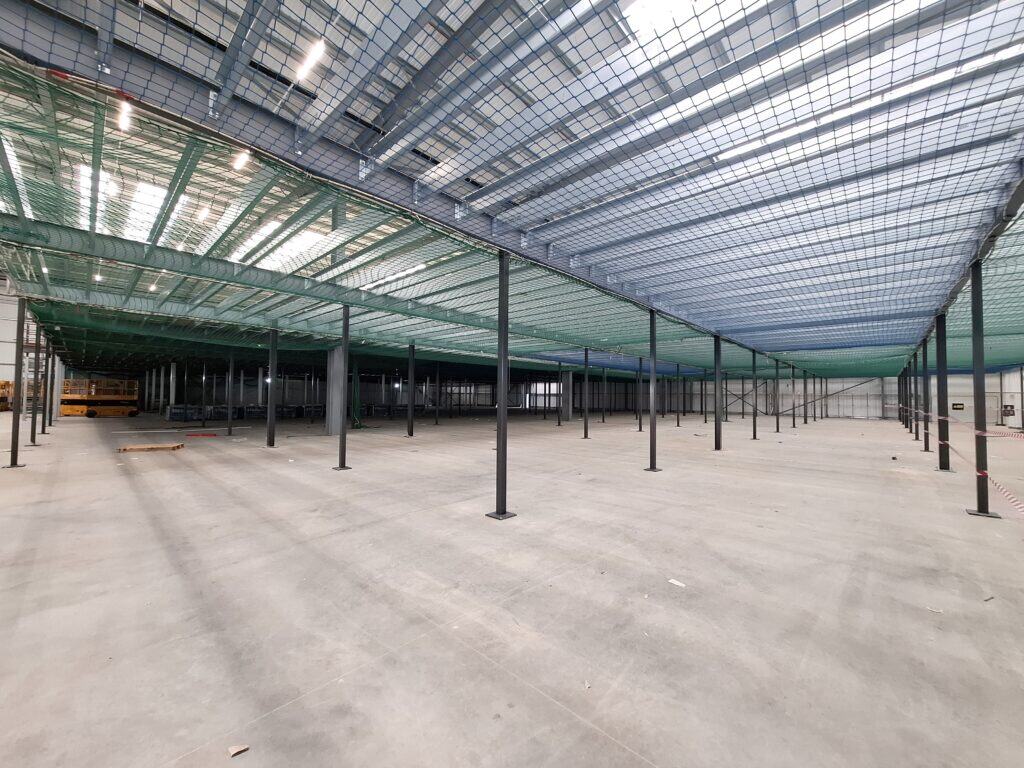 mezzanine floor steelwork