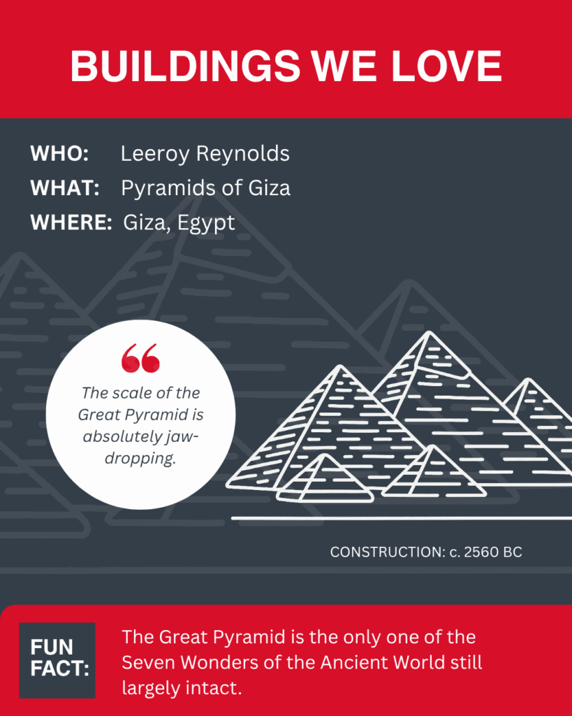 worlds best buildings - pyramids