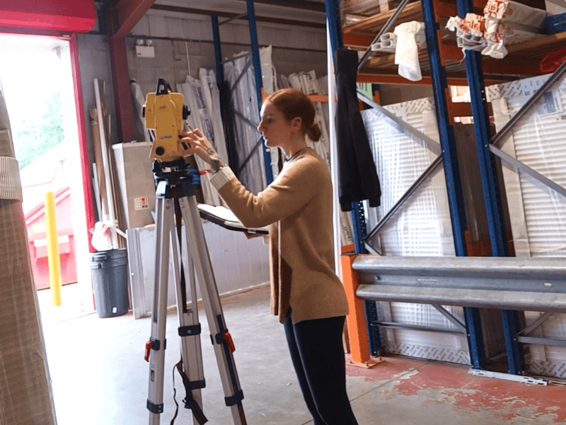Beth-carter out on location